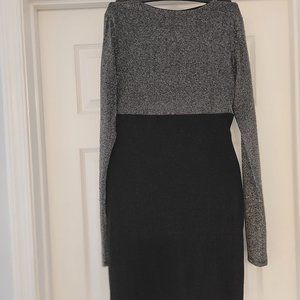Form fitted long sleeved dress